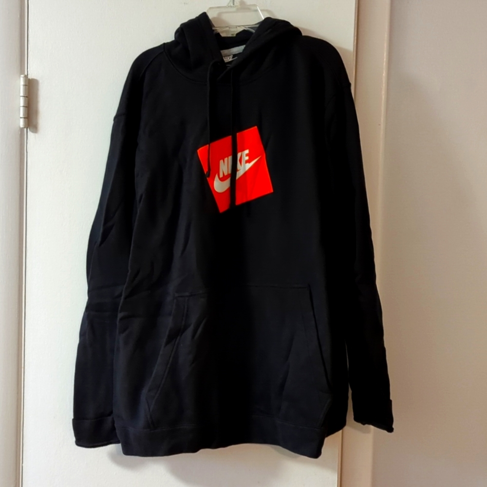 Nike Box Logo JDI Hoodie Black Men's XL